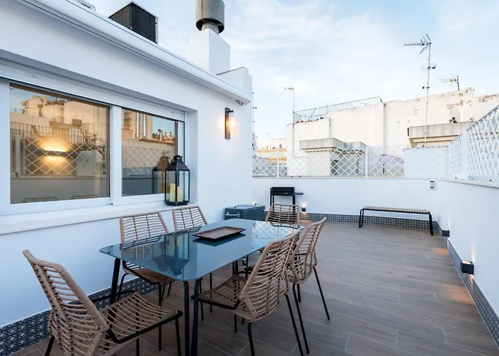 Duplex De Lujo Junto A La Catedral Terraza Privada Con Vistas A La Giralda